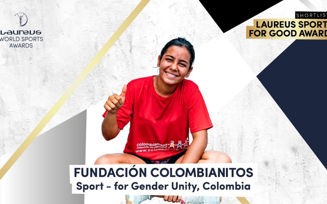 Entre 156 países la Fundación Colombianitos fue nominada a los premios  Laureus Sport 2021