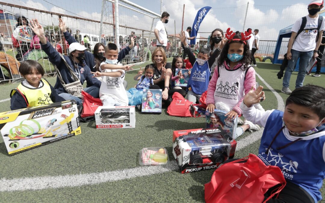 Más de 300 niños y niñas de Ciudad Bolívar celebran fin de año con actividades deportivas, regalos y sorpresas